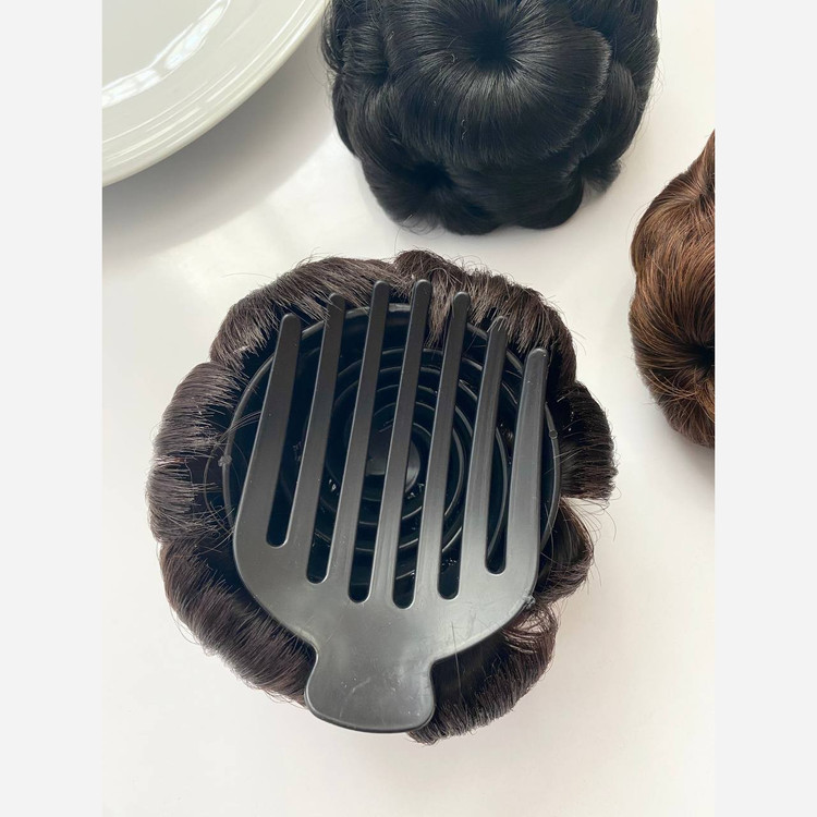 شینیون مو گوجه ای انبری