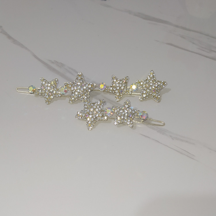 گیره چفتی سنجاق مو ستاره